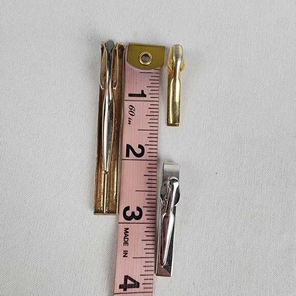 Vintage Tie Clips Set Of 3 - Picture 7 of 7